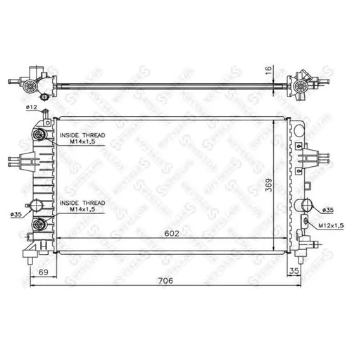     OPEL ASTRA H 1.4/1.6 04] 10-25400-SX