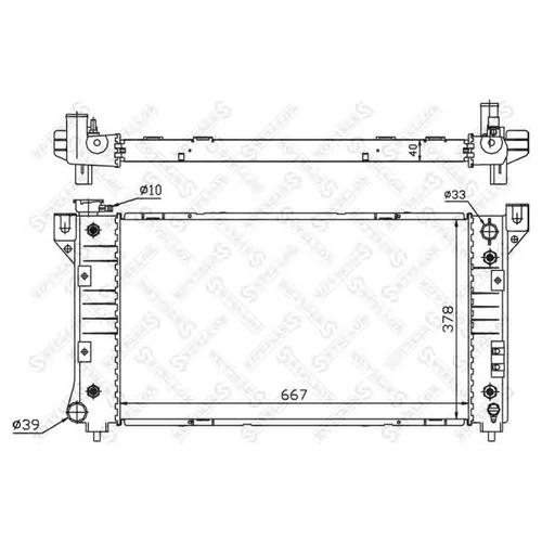    CHRYSLER TOWN&COUNTRY/VOYAGER 3.0 DUAL AC 96-01 1025618SX