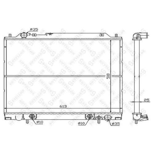     MITSUBISHI SPACE GEAR 2.0/2.4/2.5TD 95> 1025955SX