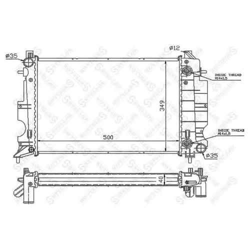     SAAB 9-3 2.0-2.3I 98-03/900 2.0-2.5I 93-98 1026229SX