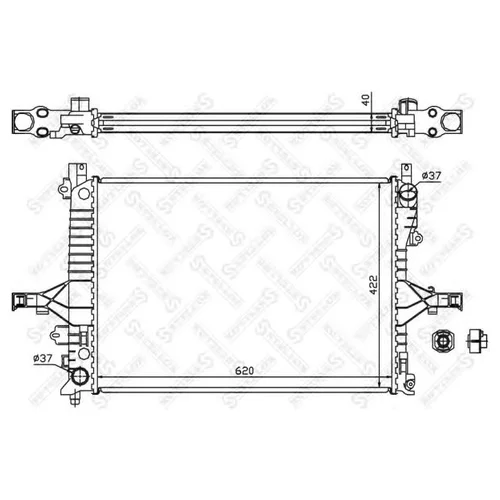     VOLVO V70 ALL 00-07/ S80 2.0-2.9I 98-06 1026457SX