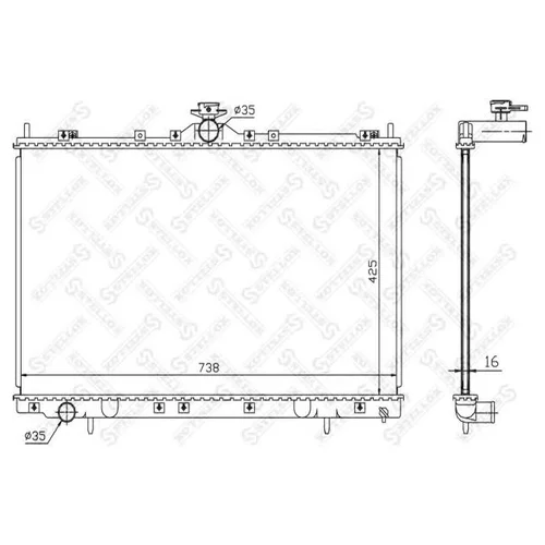    MITSUBISHI GRANDIS 2.4I 16V 03> 1026694SX