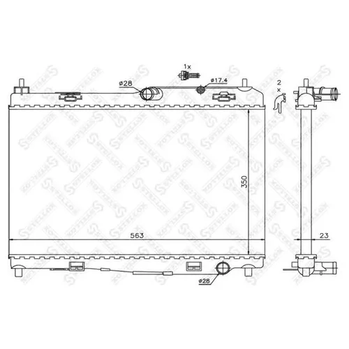    FORD FIESTA VI 1.2-1.6 08> 1026754SX