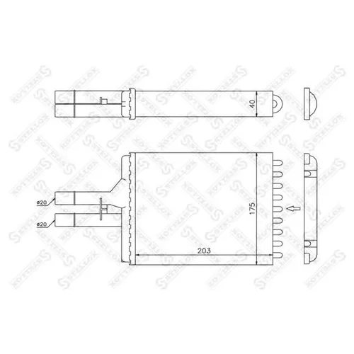    AC OPEL VECTRA B ALL 95] 10-35076-SX