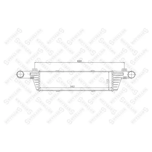  MB W210 2.5TD/2.9TD 95-99 1040045SX STELLOX