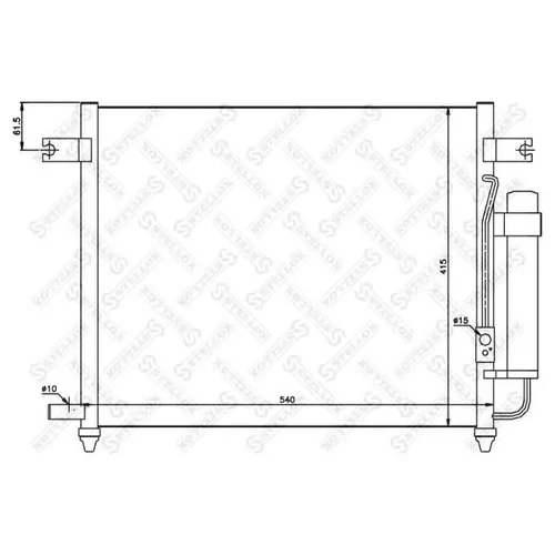   CHEVROLET AVEO T200 1.2 03-08 10-40173-SX