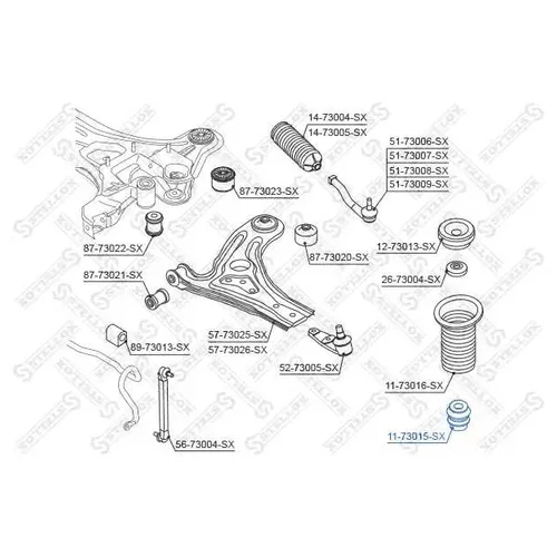    DAEWOO KALOS 02> 1173015SX