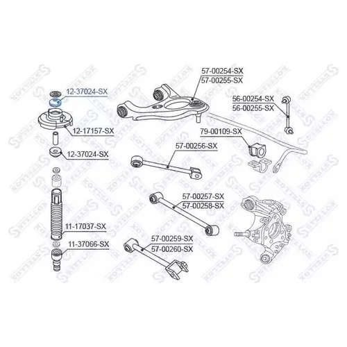     HONDA SHUTTLE ALL 95-01 12-37024-SX