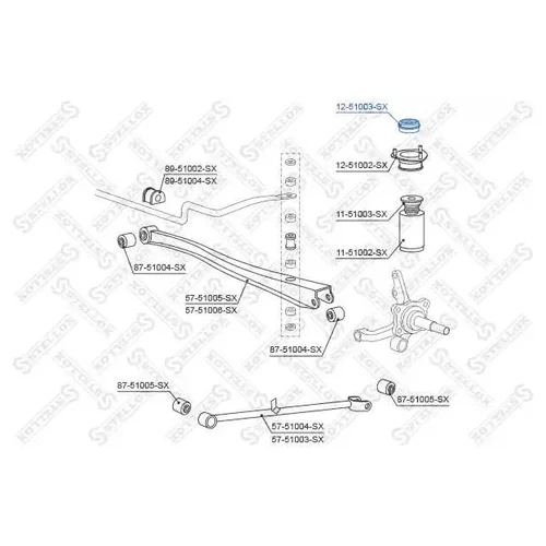     HY ACCENT / PONY EXCEL ALL 95-99 1251003SX