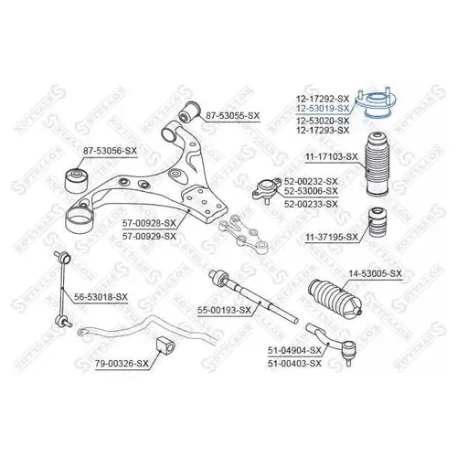     KIA SPORTAGE AII 04> 1253019SX