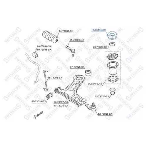    DAEWOO LACETTI 04> 1273015SX