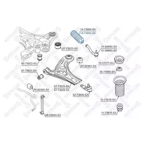     / DAEWOO KALOS 02> 1473005SX