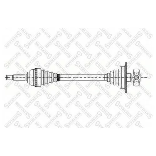   648MM RENAULT MEGANE/SCENIC 1.4-2.0 JB1/3 JC5 158 1017-SX