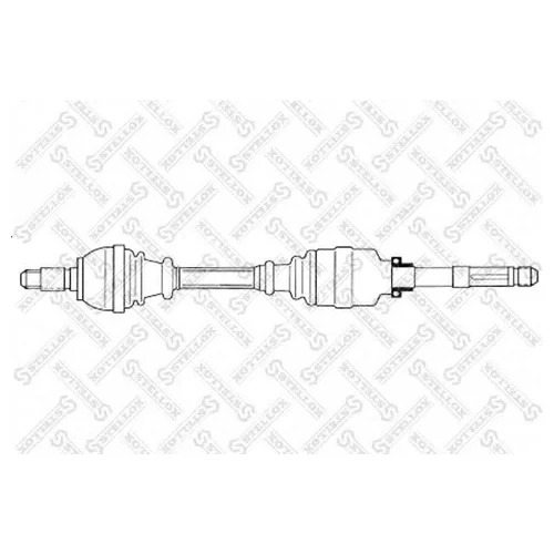   925MM CITROEN C4, PEUGEOT 307 1.4-2.0I/HDI 02] 158 1775-SX