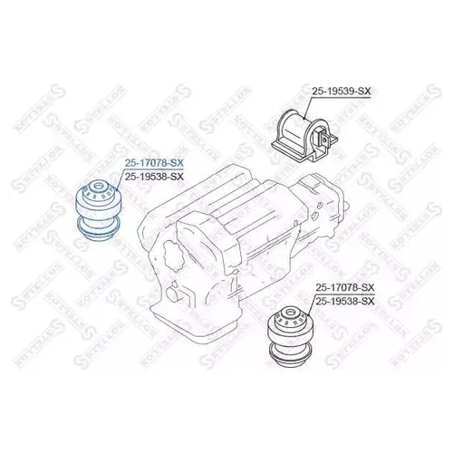   MB W124 1.8-2.3 / 2.0D-2.5TD <95 2517078SX