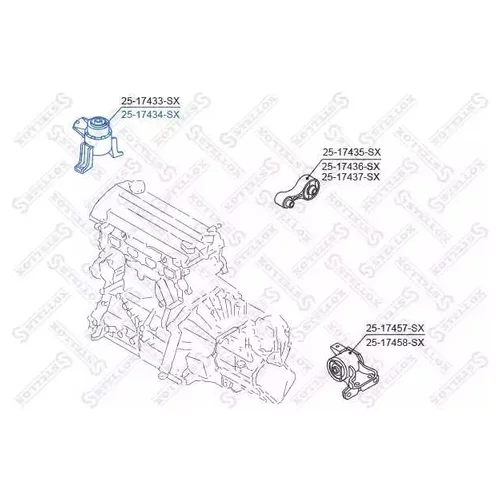    MAZDA 6 GH 2008-2013 25-17434-SX