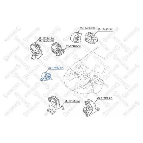    MITSUBISHI GALANT EA3A/EA8A USA 1996-2003 2517490SX