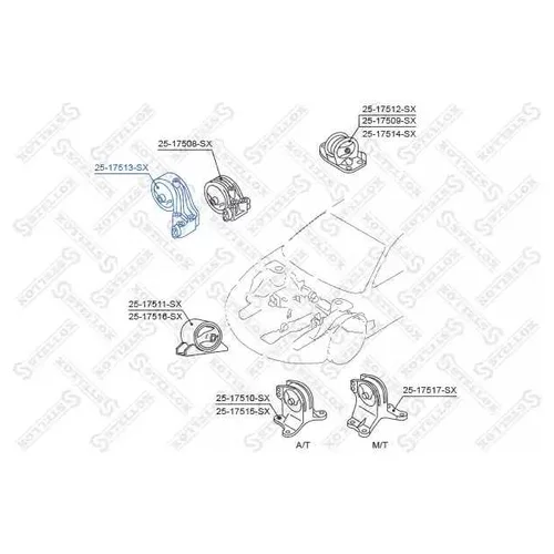    MITSUBISHI GALANT EA 1996-2003 2517513SX