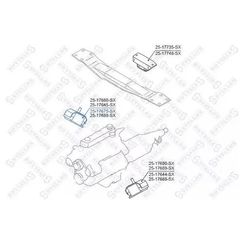    NISSAN TERRANO II R20 1993-2006 2517675SX