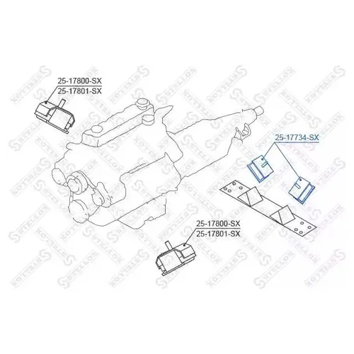    NISSAN PATROL SAFARI Y61 1997-2002 25-17734-SX