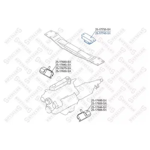    NISSAN TERRANO II R20 1993-2006 25-17748-SX