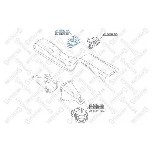    SUZUKI GRAND VITARA / ESCUDO SQ416 / SQ420 / SQ625 <1998 25-17842-SX