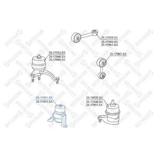   TOYOTA CAMRY 01-06 25-17931-SX