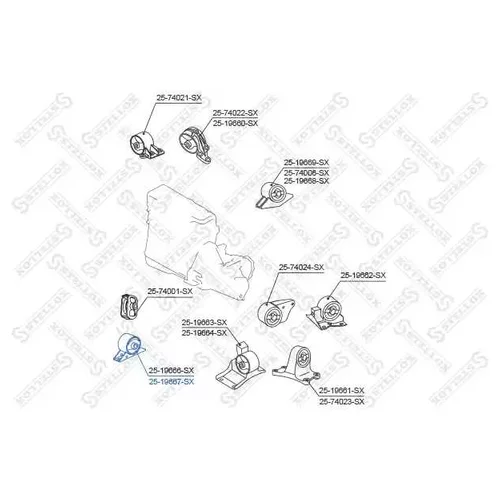    NISSAN PRIMERA P11 96-01 25-19667-SX