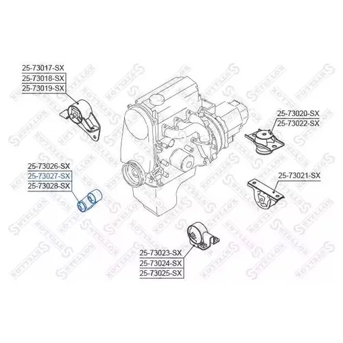     VIN: 577031> DAEWOO MATIZ 0.8 SOHC 02> 2573027SX