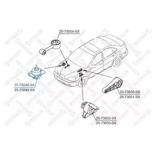    DAEWOO LACETTI 1.4 / 1.6 DOHC MPI 04] 2573048SX