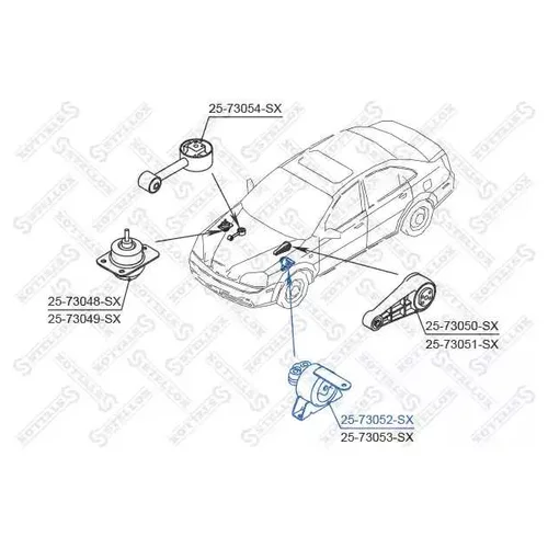    DAEWOO LACETTI 1.4 / 1.6 DOHC MPI 04> 2573052SX