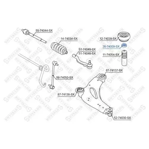   . NISSAN PRIMASTAR X83 02> 2674009SX