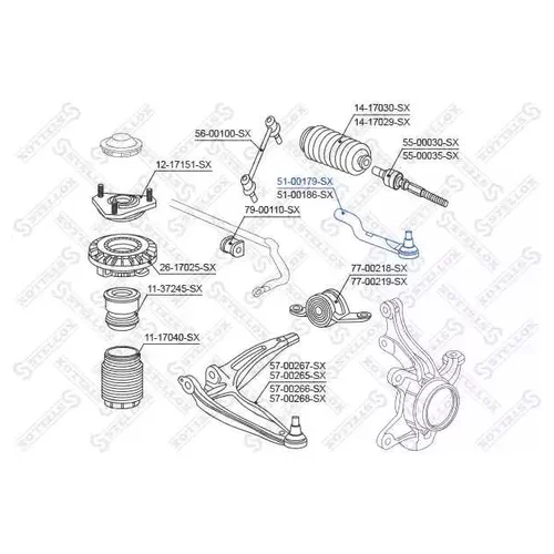    HONDA CIVIC VII 1.3-1.8 06] 5100179SX