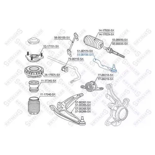    HONDA CIVIC VII 1.3-1.8 06] 5100186SX