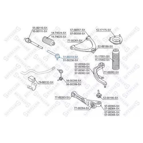    INFINITI G35 3.5I COUPE 2003 51-00233-SX