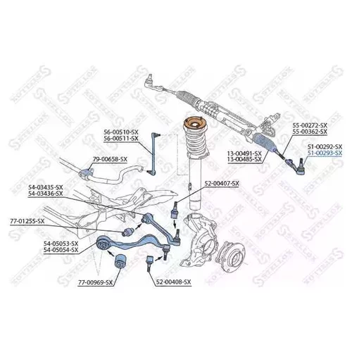    BMW E90 / E91 / E87 04] 5100293SX