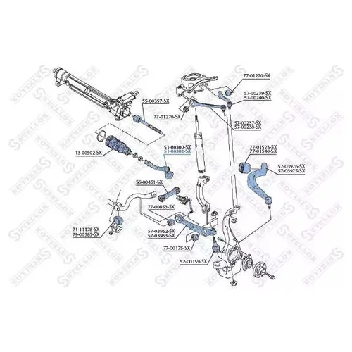    AUDI A4 / A5 1.8TFSI-3.2FSI QUATTRO 07] 5100301SX