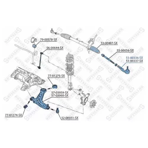    FORD FIESTA VI 08] 5100336SX