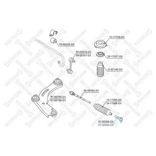    NISSAN TEANA / ALTIMA / MAXIMA 08> 51-00359-SX