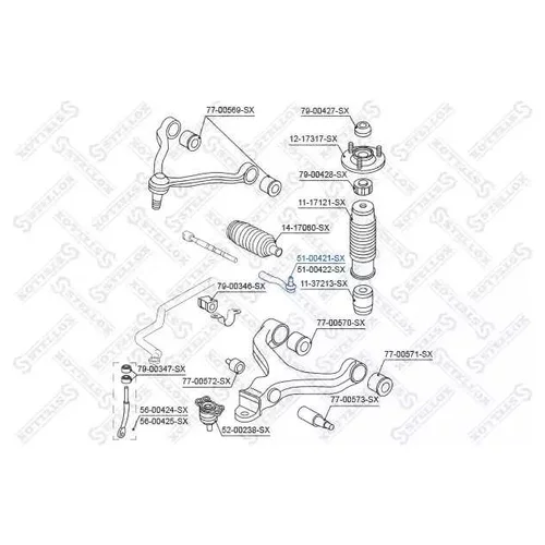     SSANGYONG ACTYON 06> 5100421SX