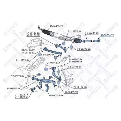   AUDI A8 3.7/4.2/4.0TDI, VW PHAETON 3.2/6.0/5.0TDI 02] 5100704SX