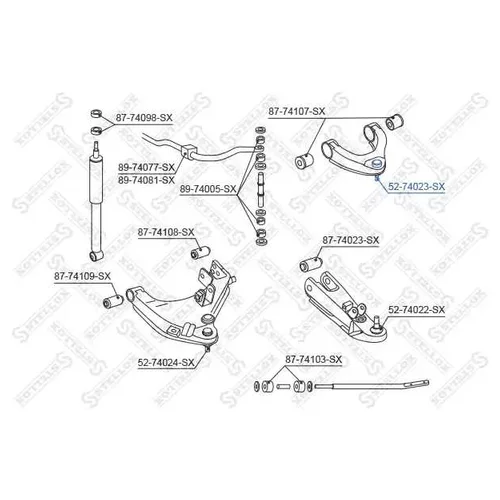    NISSAN KING CAB D22 98> 5274023SX