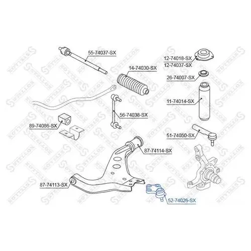   NISSAN TERRANO R50 ALL 97] 5274026SX