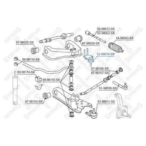    TOYOTA HI-ACE ALL 89> 5298010SX