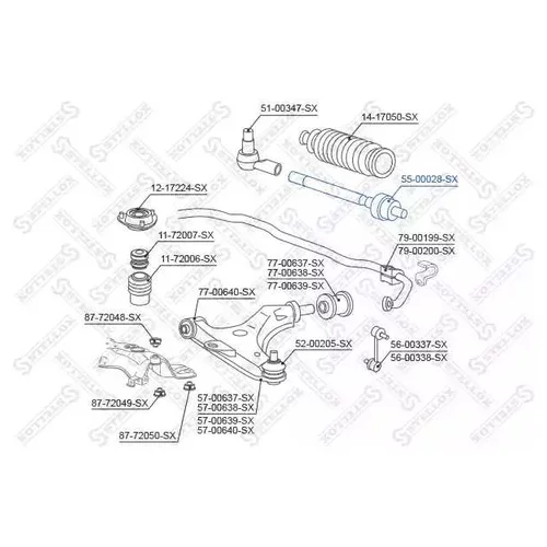    CHRYSLER SEBRING COUPE 5500028SX