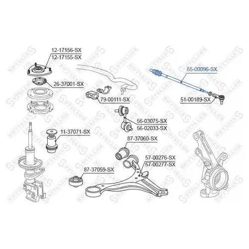   HONDA ELEMENT 2003 - 2011 5500096SX