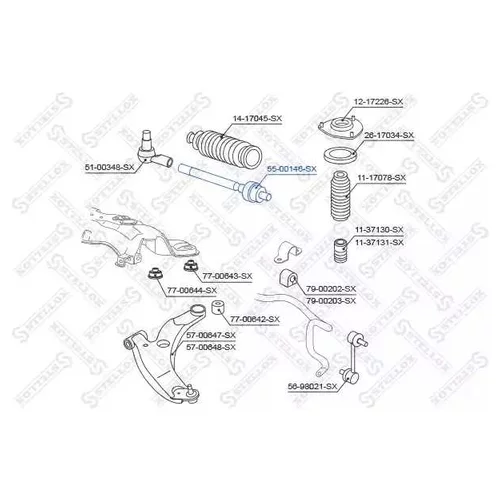    MITSUBISHI GALANT 04] 5500146SX