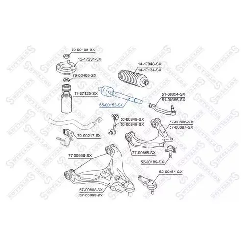    MITSUBISHI PAJERO V63/6 5500152SX