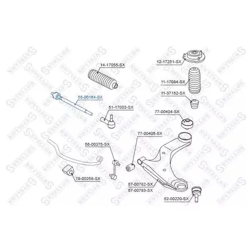   SUBARU TRIBECA 06] 5500164SX