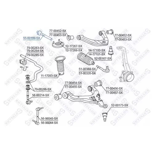    TOYOTA HILUX 04> 5500169SX